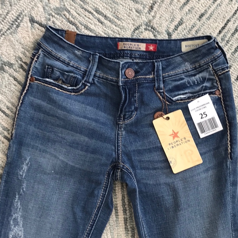 Boot cut jeans